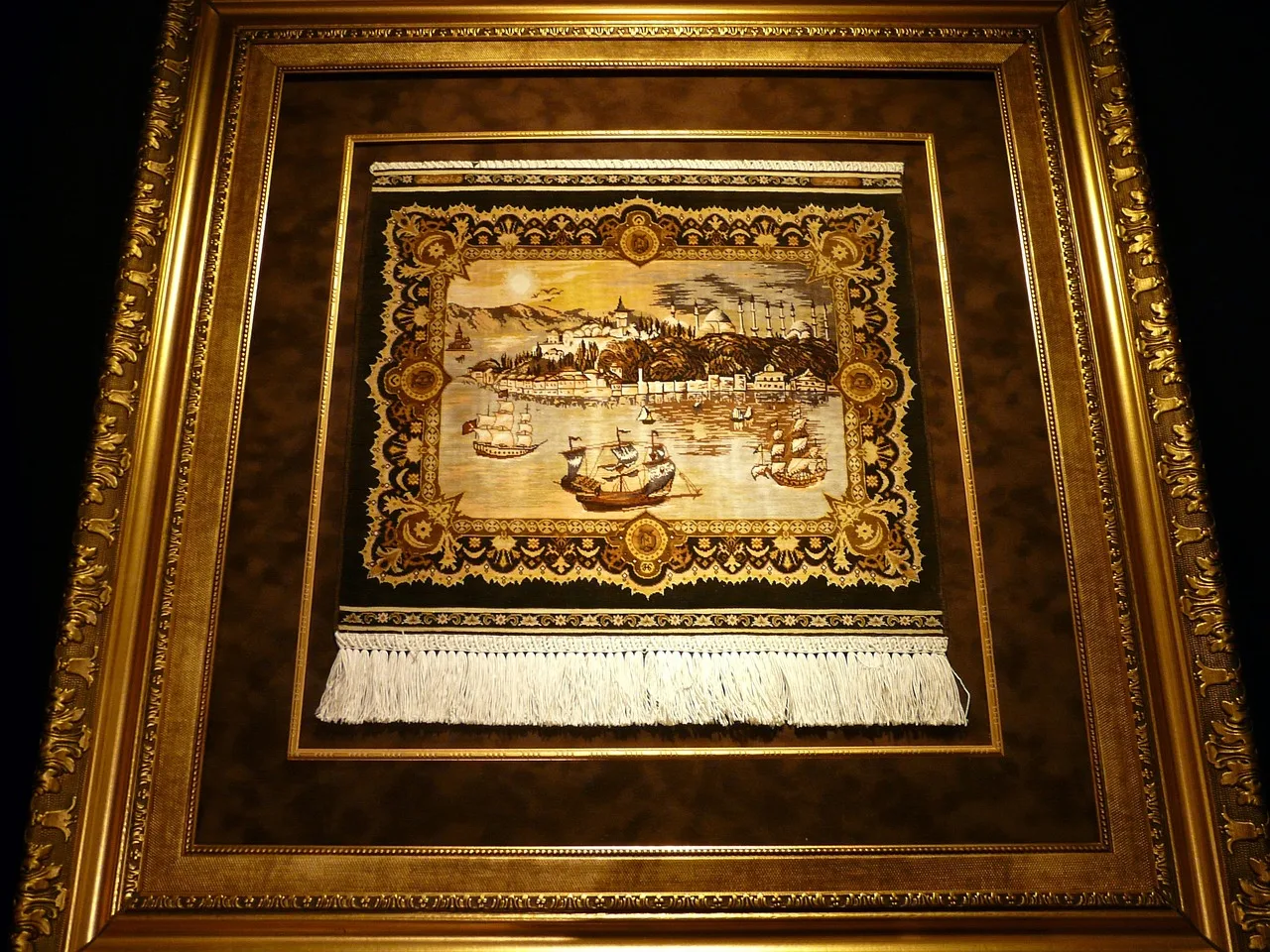 Hereke Silk Prayer Rug